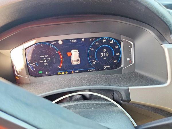 2021 VOLKSWAGEN ATLAS — ODOM
