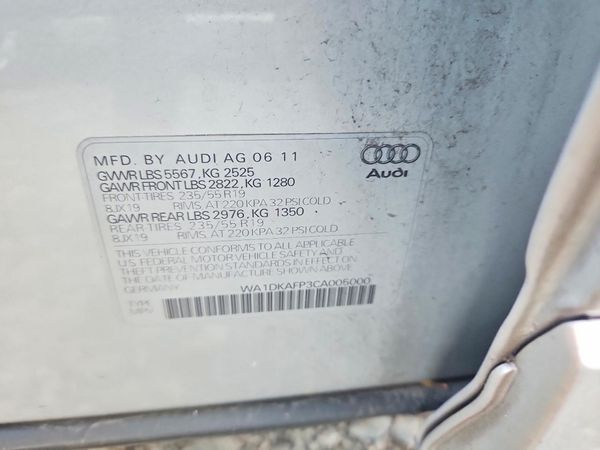 2012 AUDI Q5 QUATTRO Premium Plus
