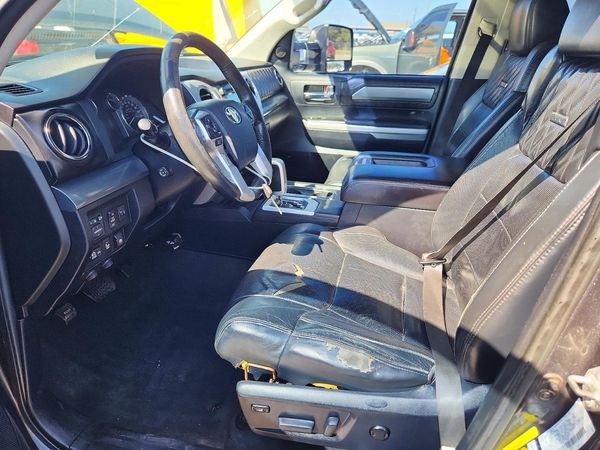 2014 TOYOTA TUNDRA Platinum — DENT