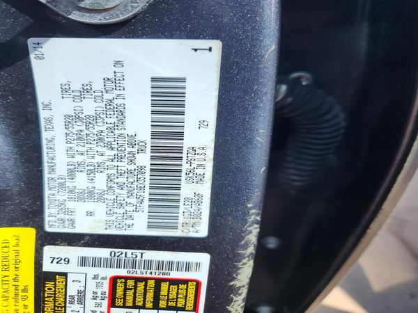 2014 TOYOTA TUNDRA Platinum — VINS