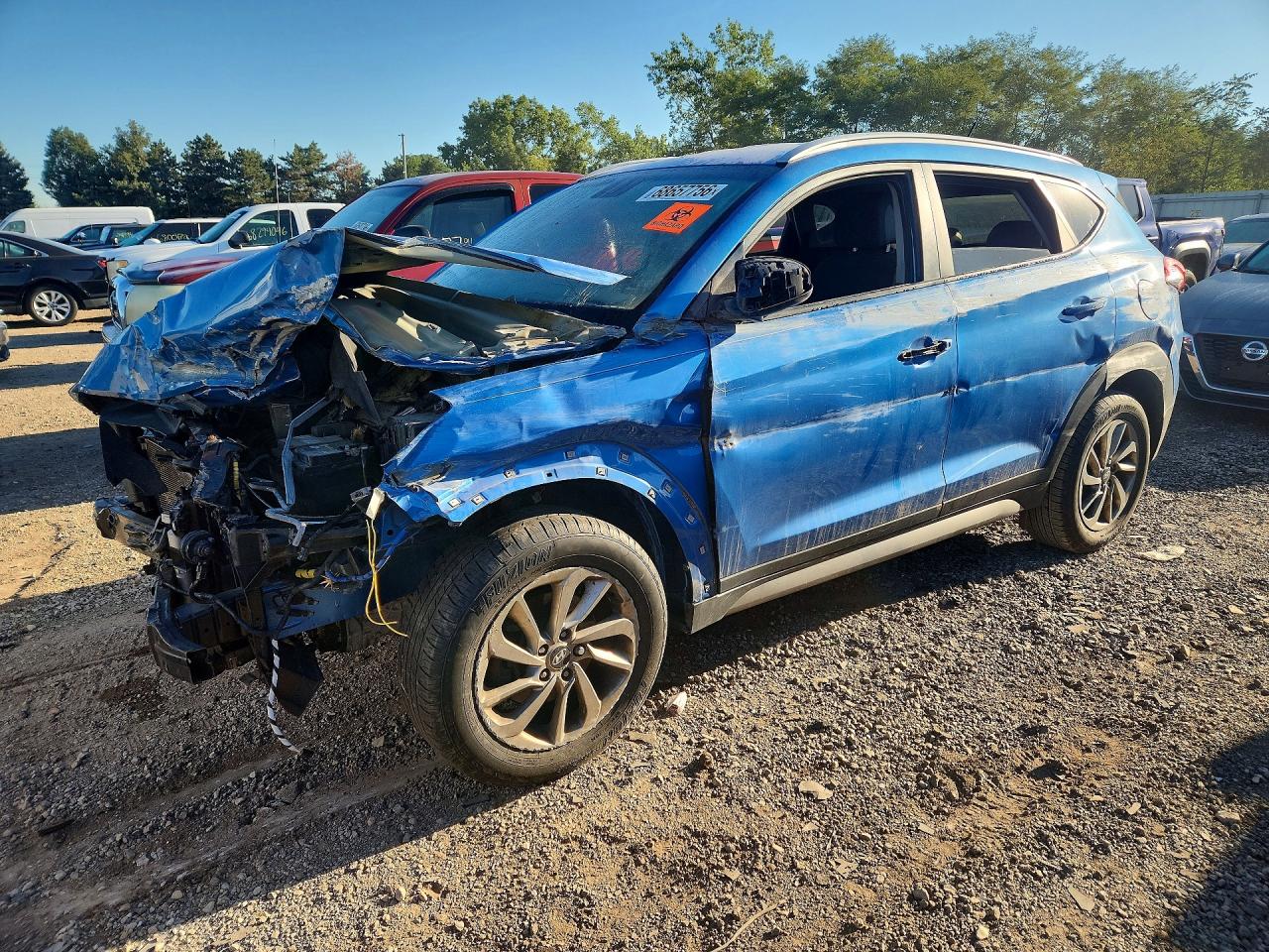 2017 HYUNDAI TUCSON — Front 3/4