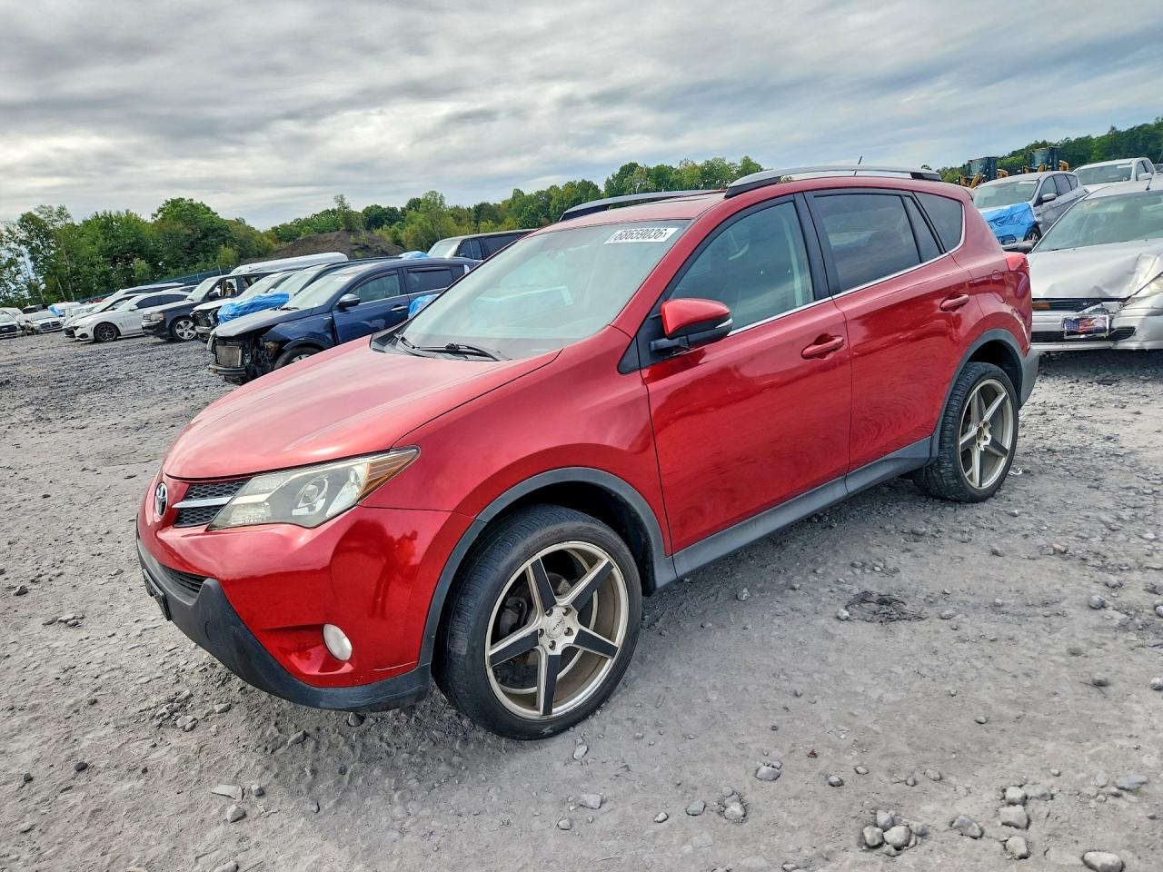 2013 TOYOTA RAV4 High — Front 3/4