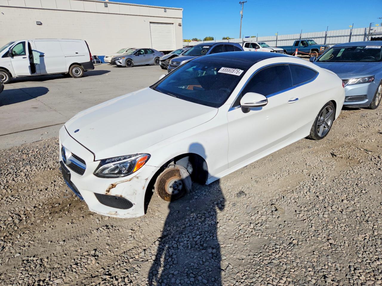 2017 MERCEDES-BENZ C-CLASS C300-4M — Front 3/4