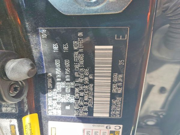 2016 TOYOTA 4RUNNER Base Grade