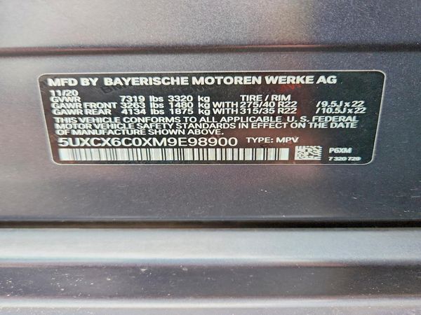 2021 BMW X7