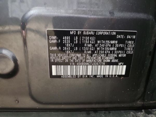 2018 SUBARU OUTBACK Limited+M/R+ES+NAVI