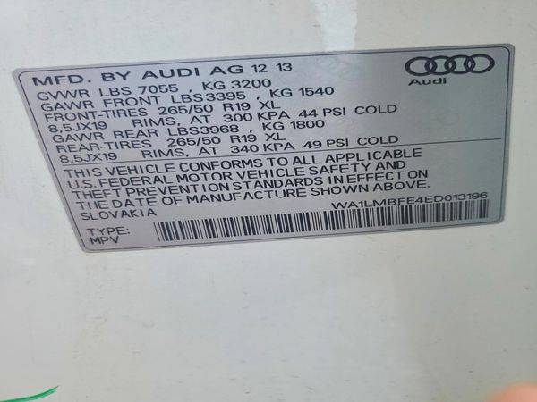 2014 AUDI Q7 Premium Plus