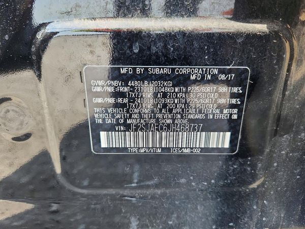 2018 SUBARU FORESTER Premium+CWP