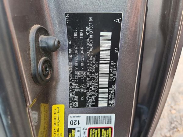 2015 TOYOTA SIENNA