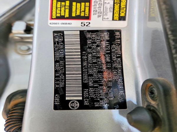 2018 TOYOTA CAMRY L/LE/SE/XLE