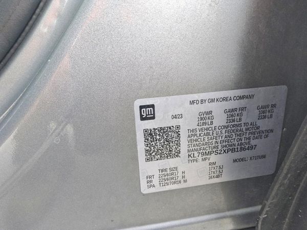 2023 CHEVROLET TRAILBLAZER LT — VINS