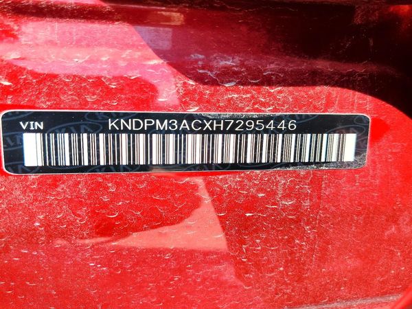 2017 KIA SPORTAGE LX — VINS