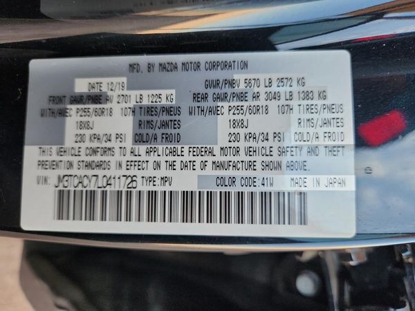2020 MAZDA CX-9 Touring
