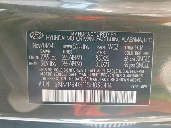 2025 HYUNDAI SANTA FE Limited