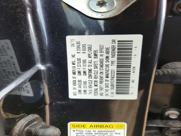 2015 ACURA TLX Base