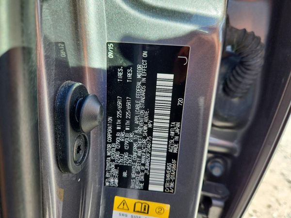 2015 LEXUS NX 200t Luxury — VINS