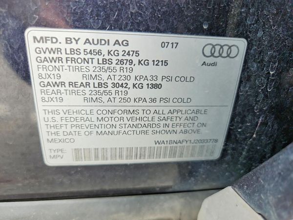 2018 AUDI Q5