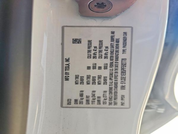 2023 TESLA MODEL 3 — VINS