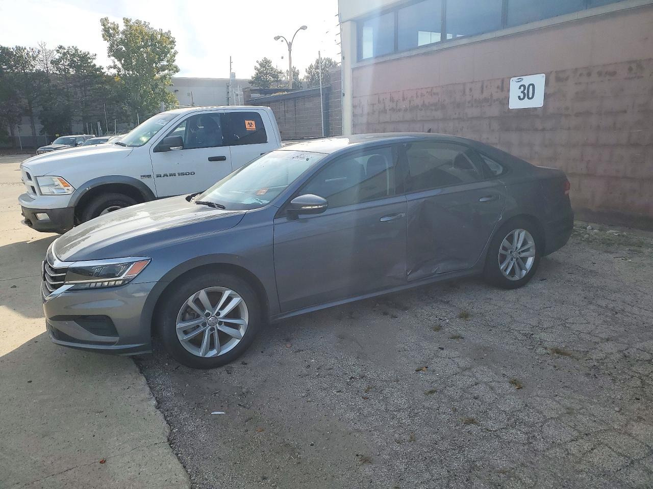 2021 VOLKSWAGEN PASSAT S — Front 3/4