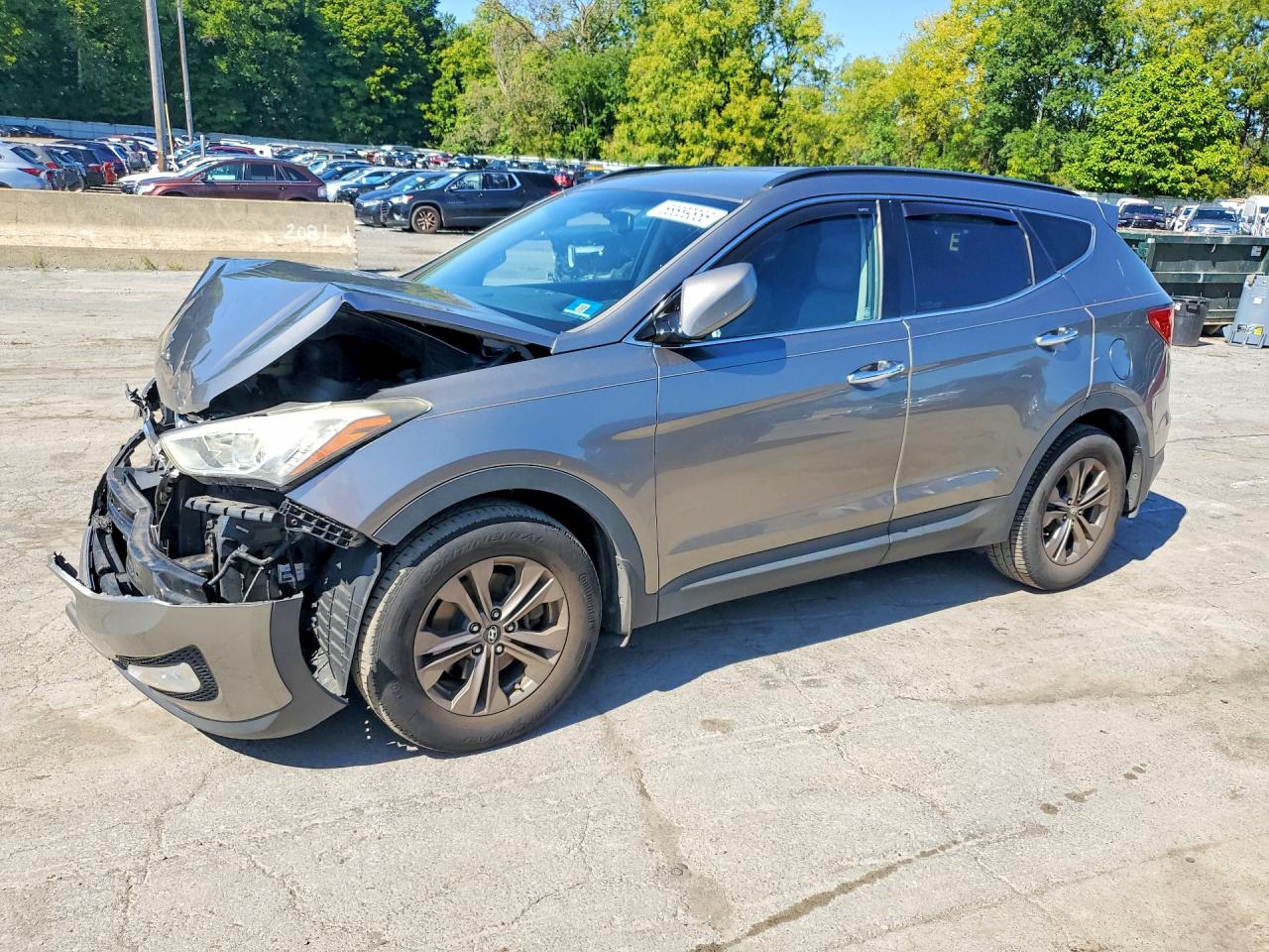 2013 HYUNDAI SANTA FE — Front 3/4