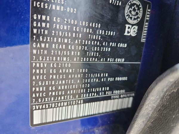 2024 VOLKSWAGEN TAOS 4Motion SEL — VINS