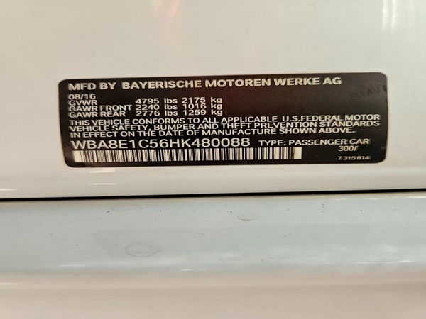 2017 BMW 330E