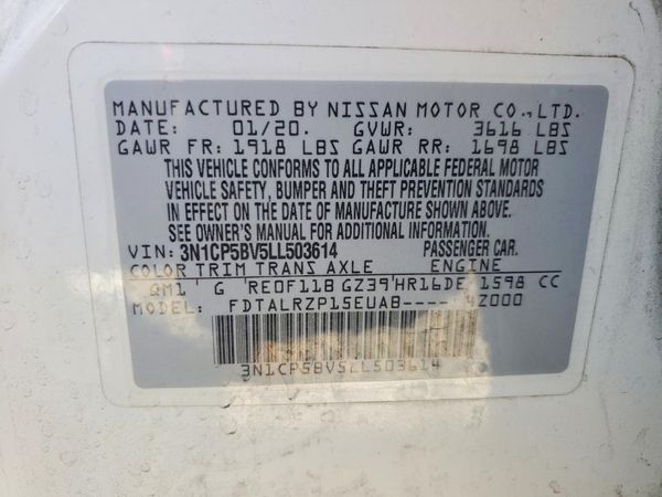 2020 NISSAN KICKS