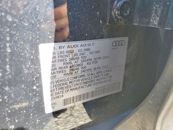 2017 AUDI Q7 quattro Prestige