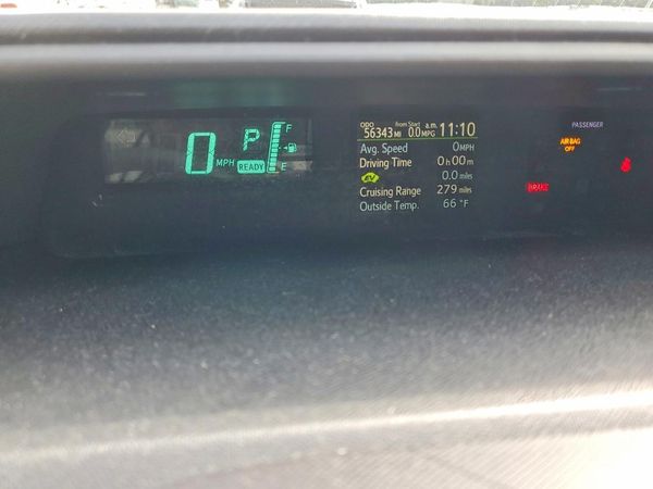 2012 TOYOTA PRIUS — ODOM