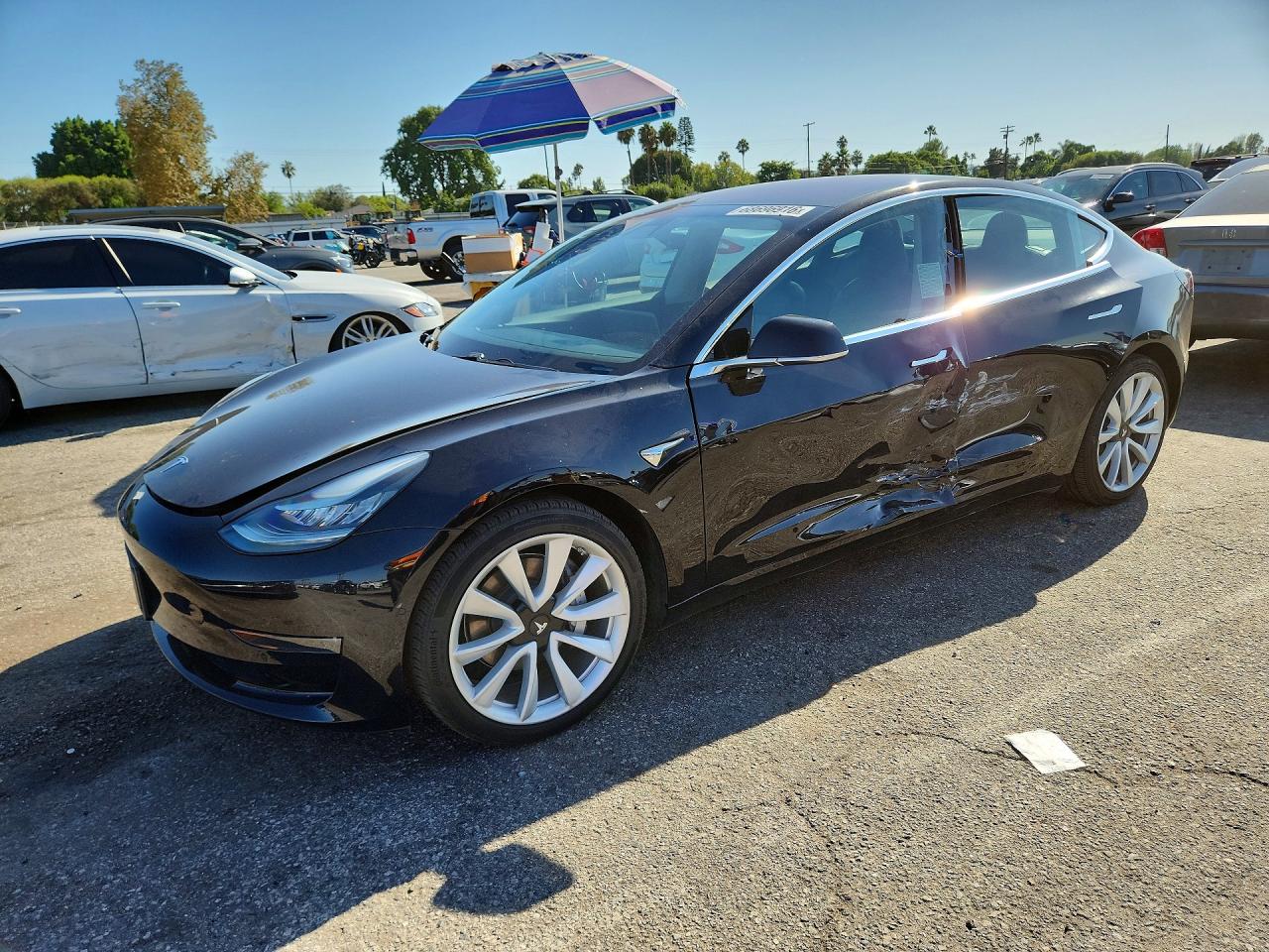 2018 TESLA MODEL 3 — Front 3/4