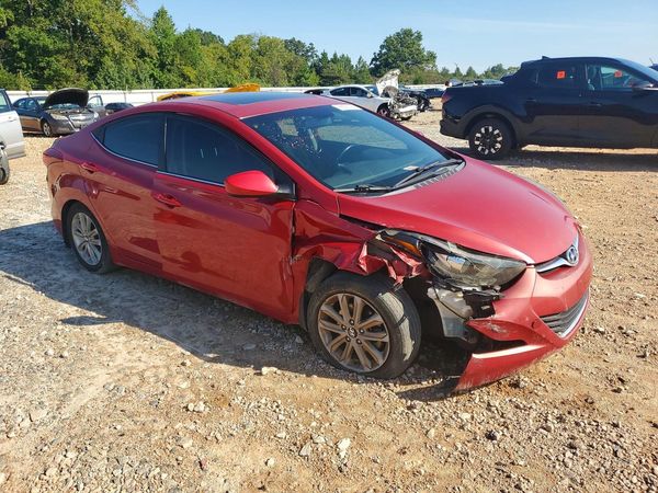 2015 HYUNDAI ELANTRA GLS(Middle) — Passenger 3/4