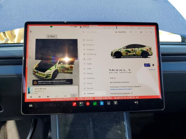 2026 TESLA MODEL Y — ODOM
