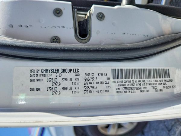 2013 RAM 1500 SLT — VINS