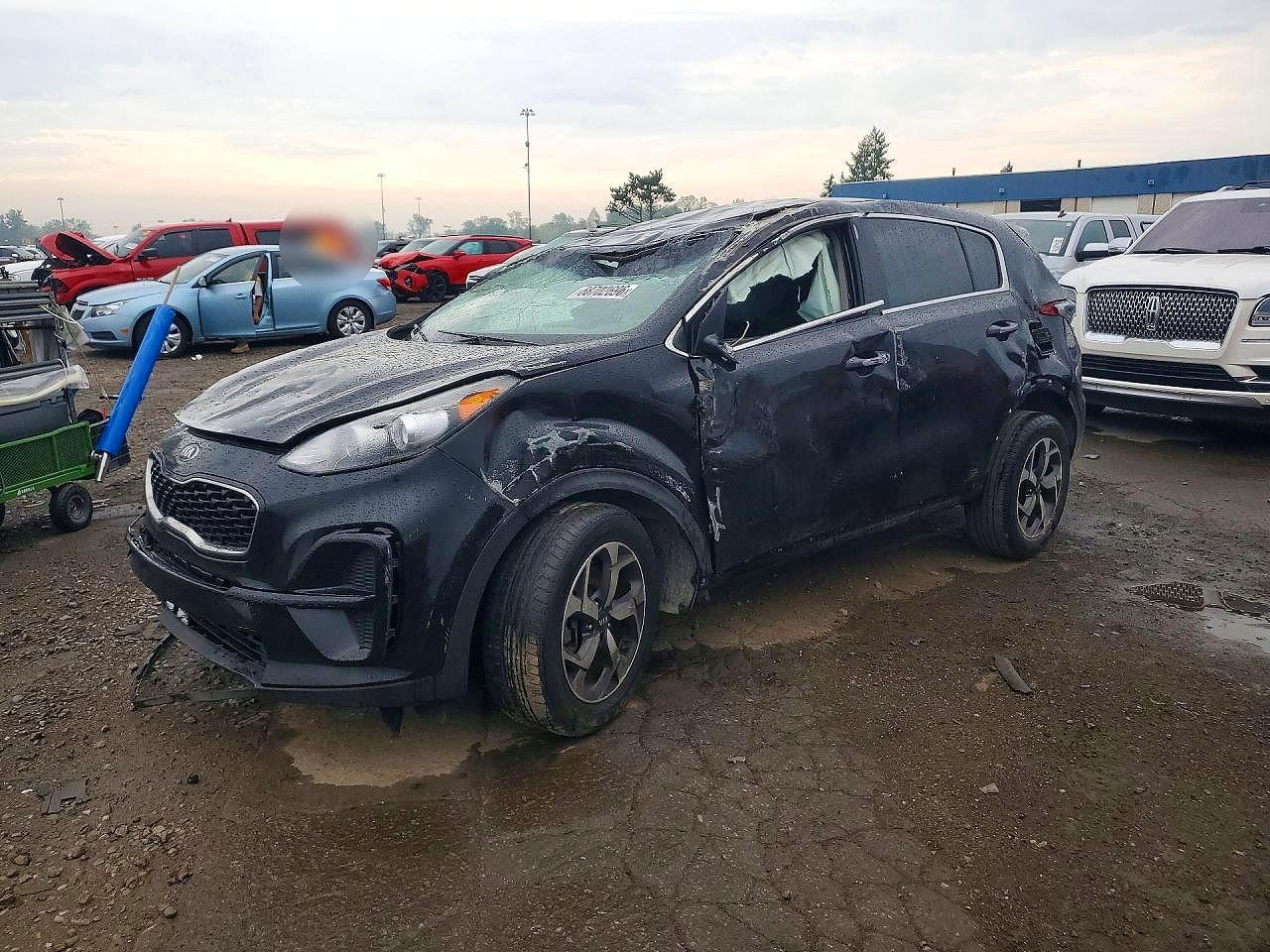 2020 KIA SPORTAGE LX — Front 3/4