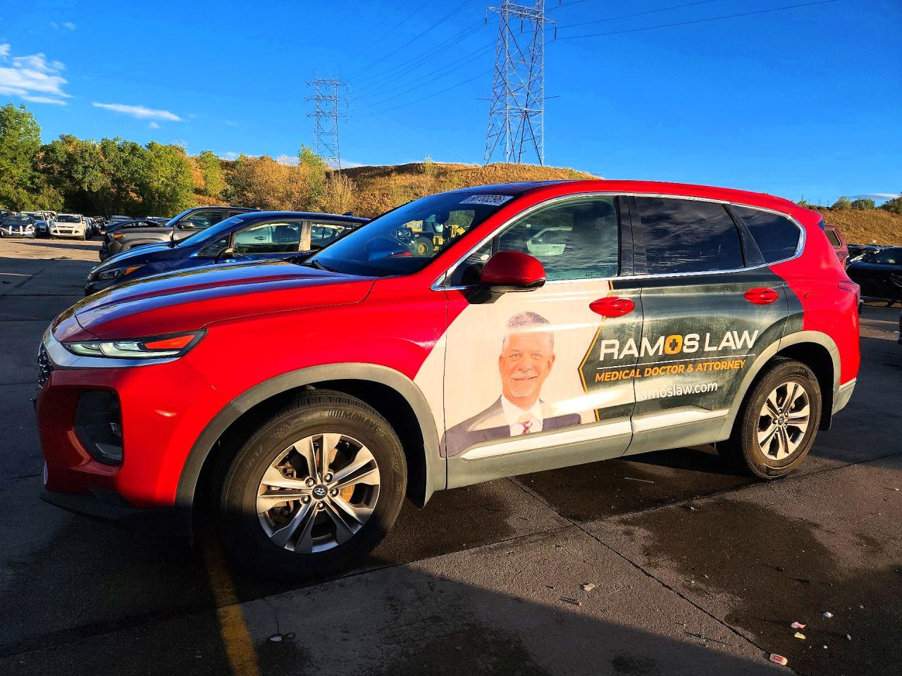 2020 HYUNDAI SANTA FE — Front 3/4