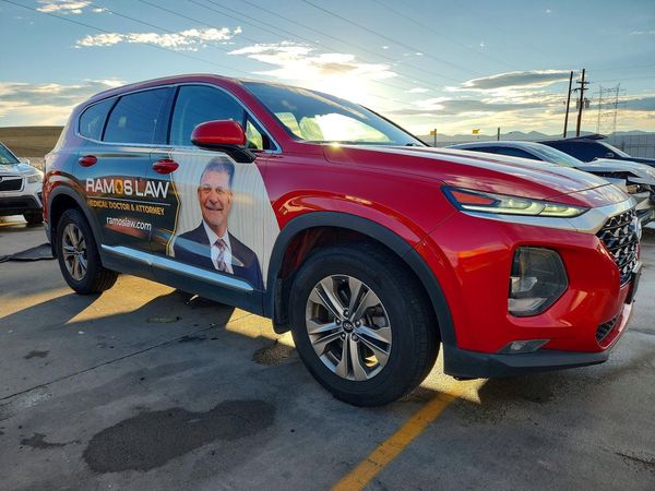 2020 HYUNDAI SANTA FE — Passenger 3/4