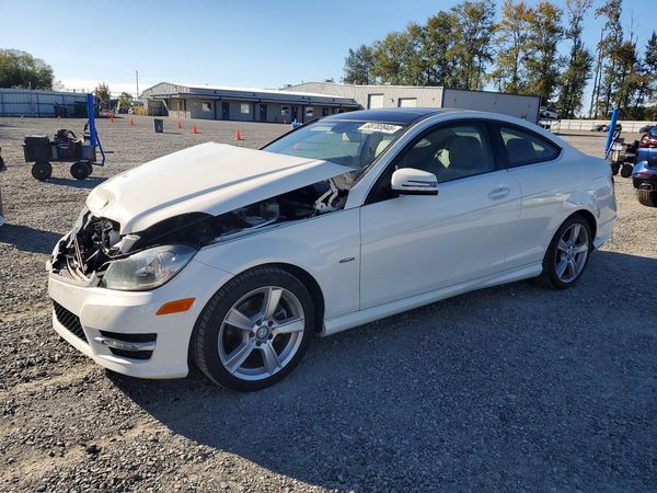 2012 MERCEDES-BENZ C — DSFA — Front 3/4