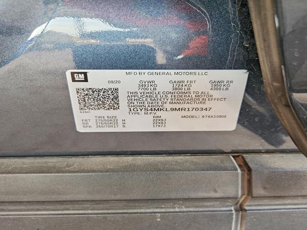 2021 CADILLAC ESCALADE Premium Luxury Platinum