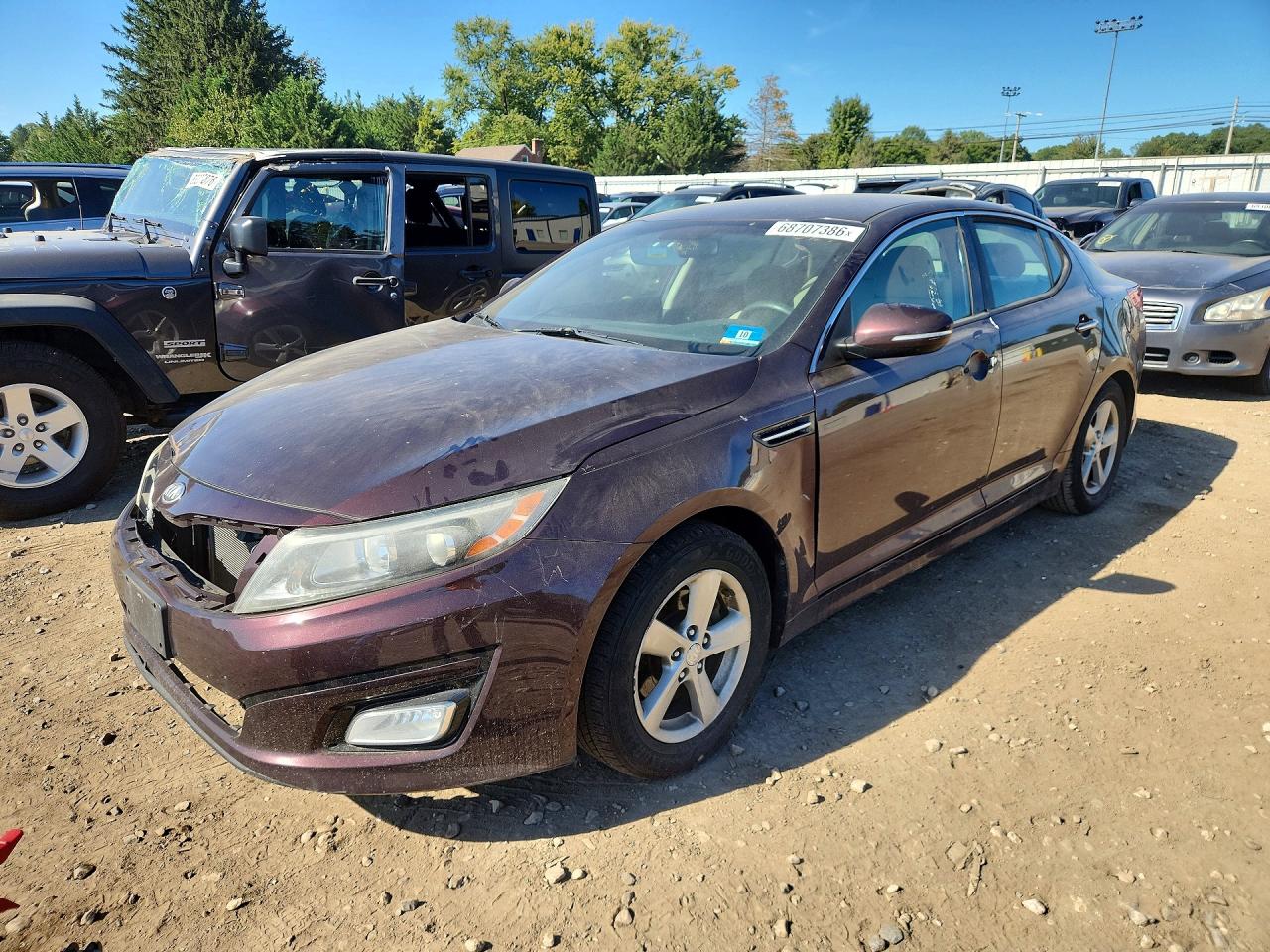 2014 KIA OPTIMA 2.4 LX STD/Conv — Front 3/4