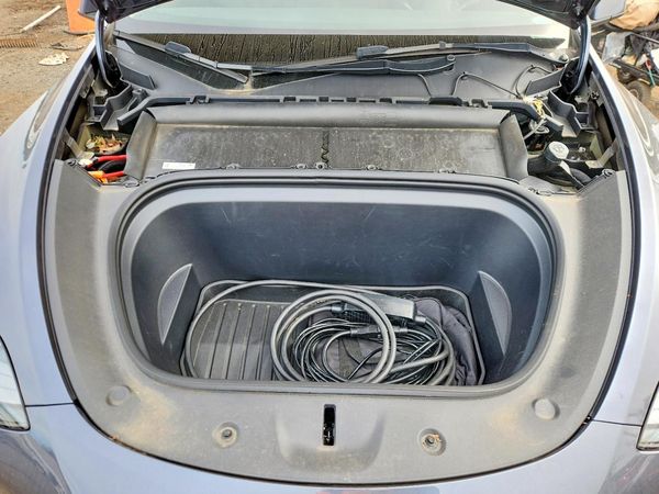 2023 TESLA MODEL Y — Engine bay