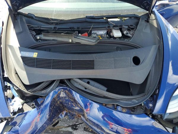 2018 TESLA MODEL 3 — Engine bay