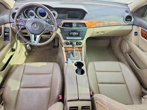 2012 MERCEDES-BENZ C-CLASS C300 4-MATIC — CKPT