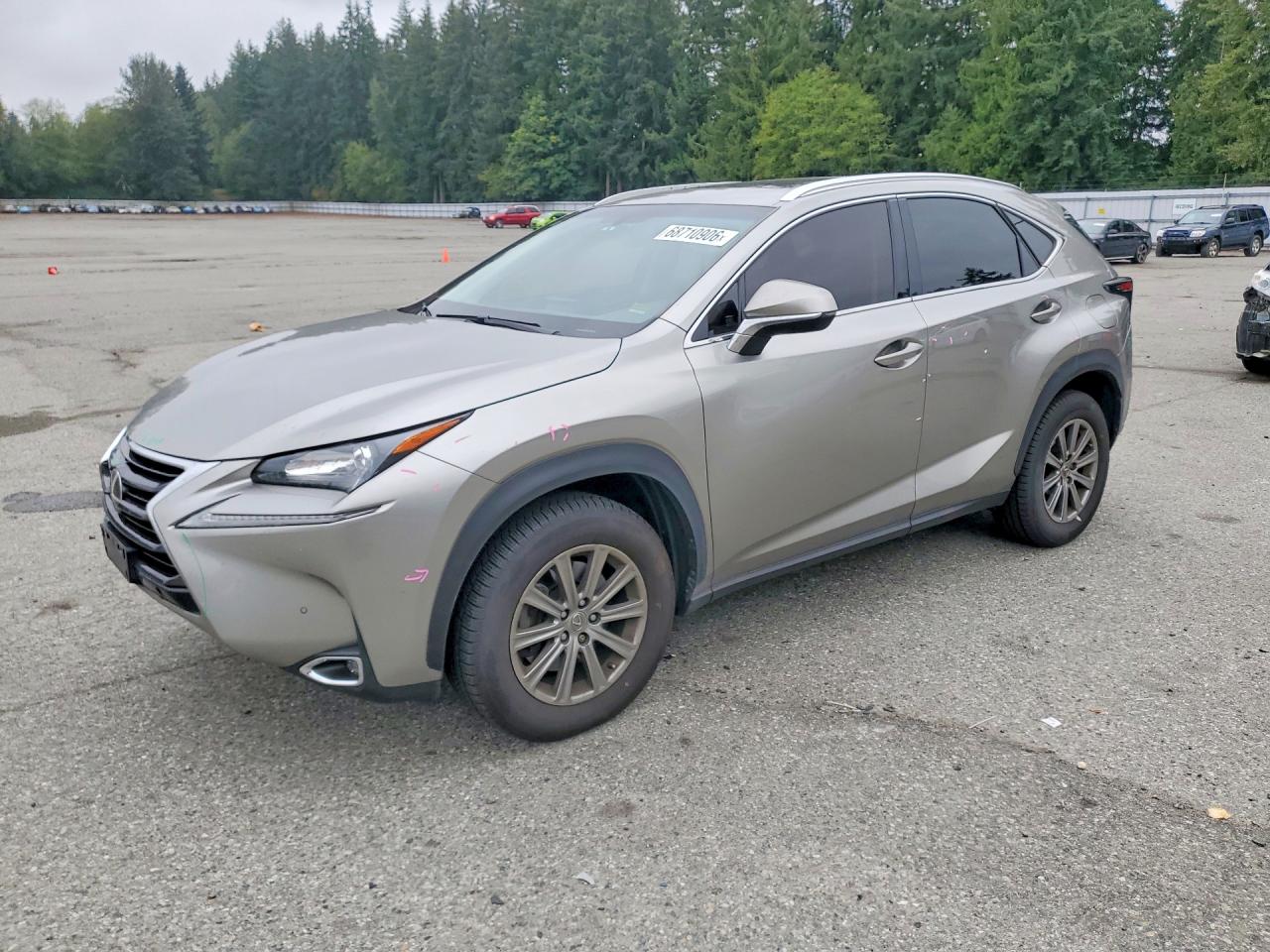 2017 LEXUS NX 200T 200t Luxury — Front 3/4