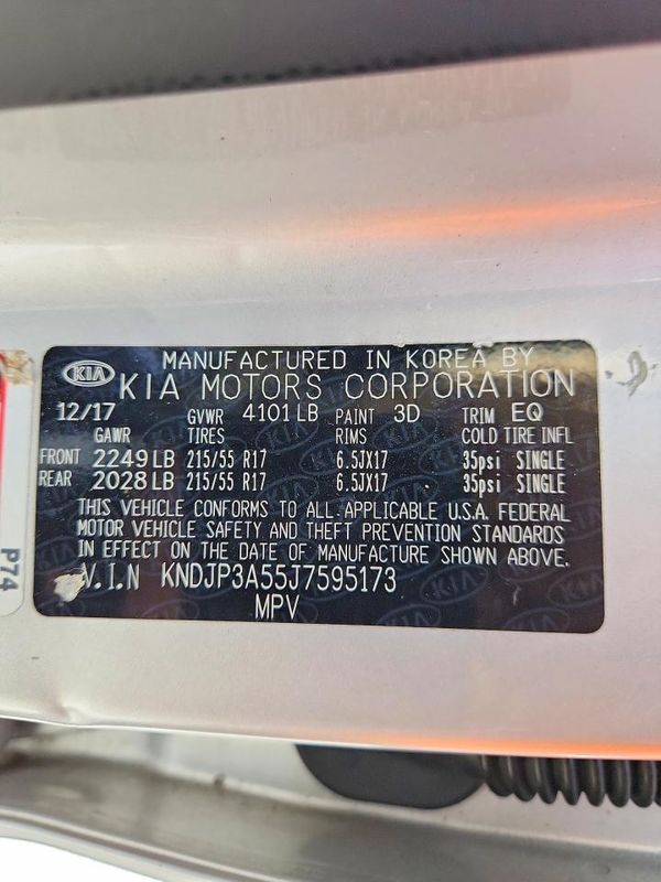 2018 KIA SOUL — VINS