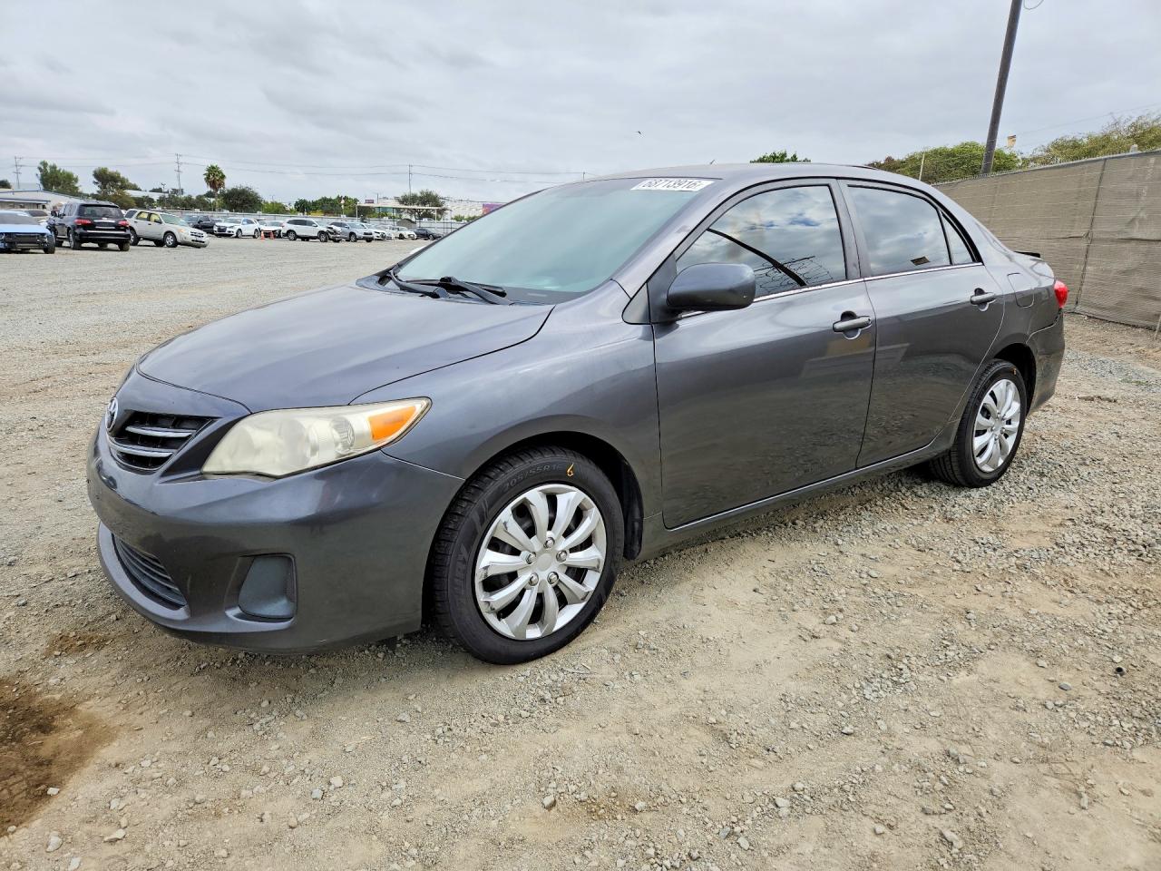2013 TOYOTA COROLLA — Front 3/4