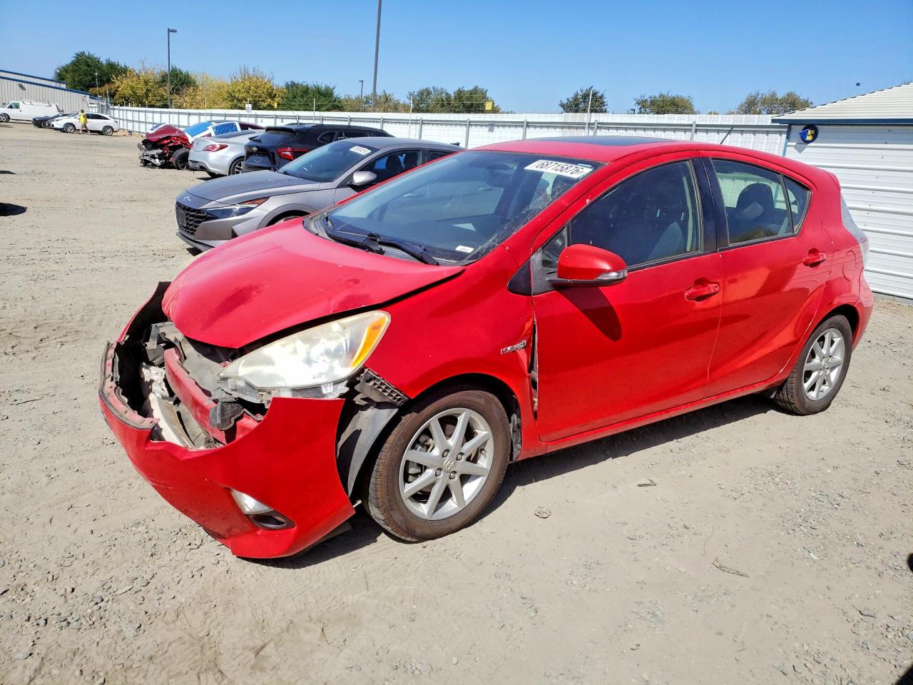 2012 TOYOTA PRIUS — Front 3/4