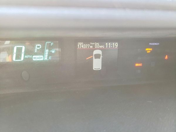 2012 TOYOTA PRIUS — ODOM