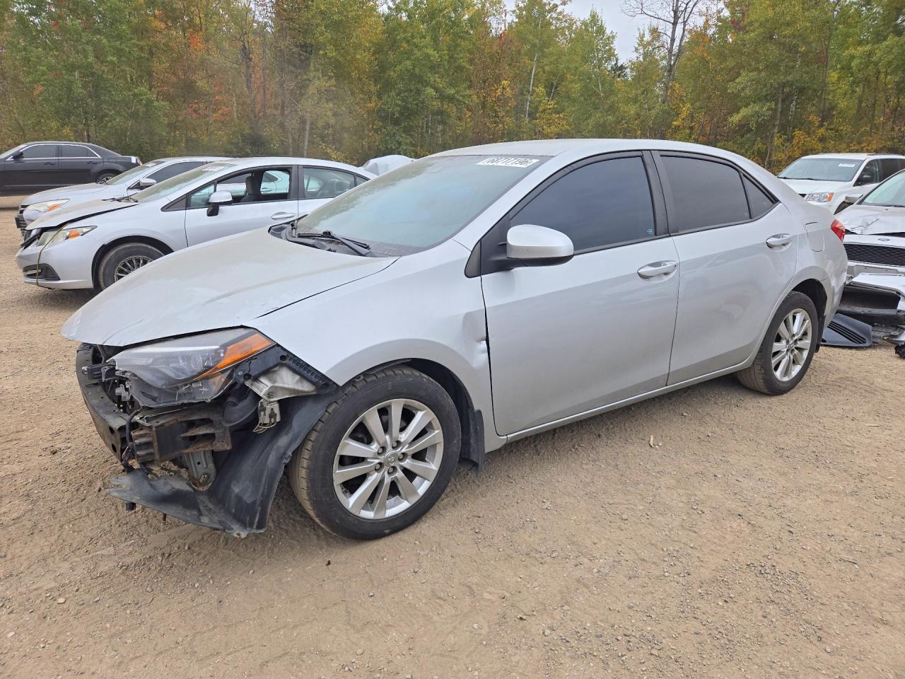 2017 TOYOTA COROLLA — Front 3/4
