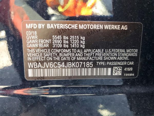 2018 BMW 640 xDrive GT