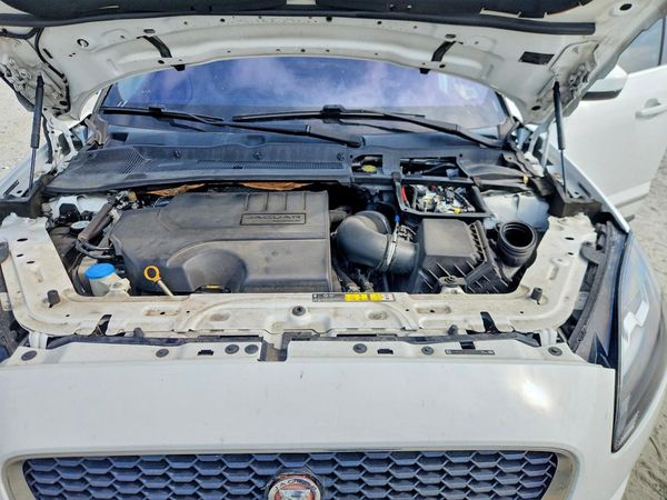 2018 JAGUAR ETYPE S — Engine bay